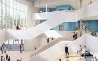 KGS Schneverdingen Neubau: Vom Wettbewerbsrender zum fertigen Fachtrakt